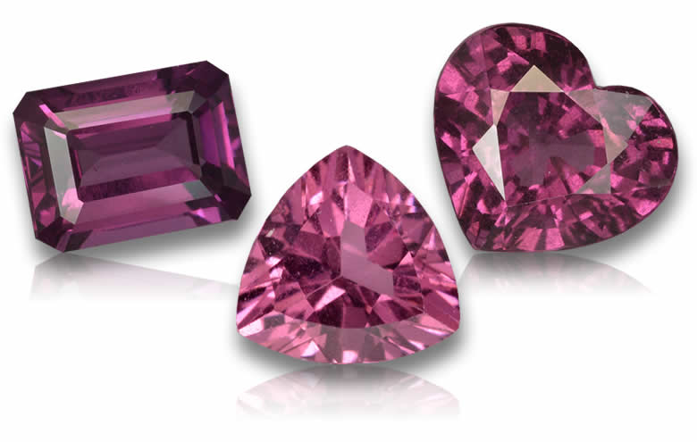 玫瑰榴石 Rhodolite