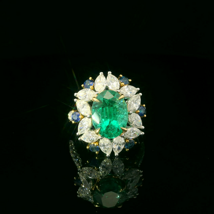 Emerald Diamond Ring