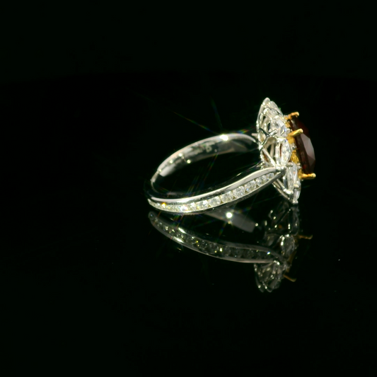 Elegant Spinel Ring