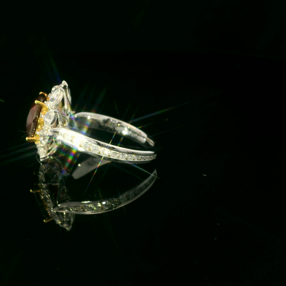 Elegant Spinel Ring