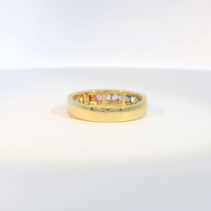 彩色寶石戒指  / Rainbow Sapphire Ring