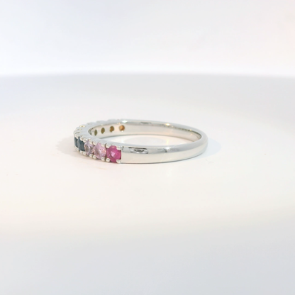 彩色寶石戒指  / Rainbow Sapphire Ring