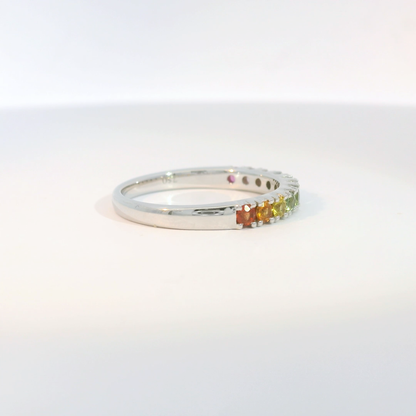 彩色寶石戒指  / Rainbow Sapphire Ring