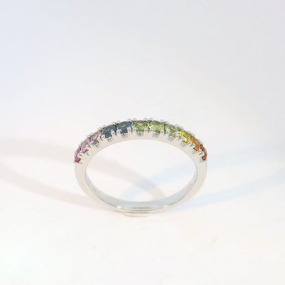 彩色寶石戒指  / Rainbow Sapphire Ring