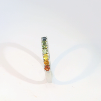 彩色寶石戒指  / Rainbow Sapphire Ring