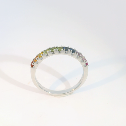 彩色寶石戒指  / Rainbow Sapphire Ring