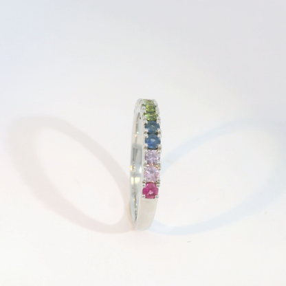 彩色寶石戒指  / Rainbow Sapphire Ring