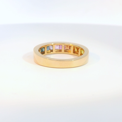 彩色寶石戒指  / Rainbow Sapphire Ring
