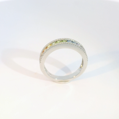 彩色寶石戒指  / Rainbow Sapphire Ring