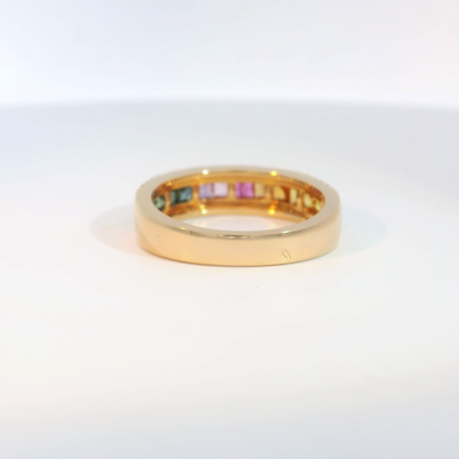 彩色寶石戒指  / Rainbow Sapphire Ring