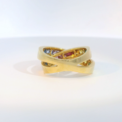 彩色寶石戒指  / Rainbow Sapphire Ring