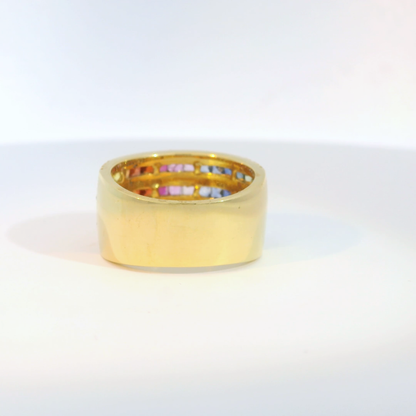 彩色寶石戒指  / Rainbow Sapphire Ring