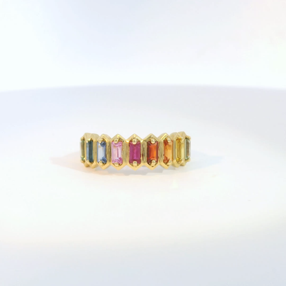 彩色寶石戒指  / Rainbow Sapphire Ring