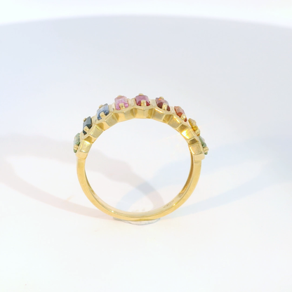 彩色寶石戒指  / Rainbow Sapphire Ring