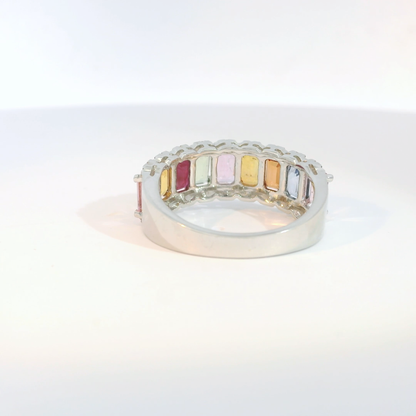 彩色寶石戒指  / Rainbow Sapphire Ring