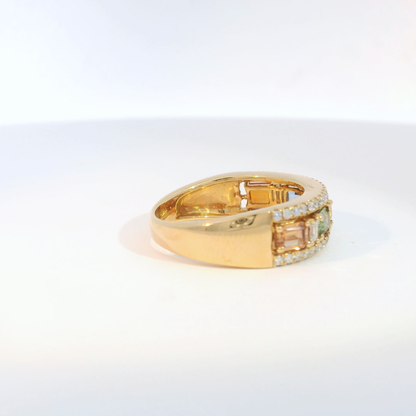 彩色寶石戒指  / Rainbow Sapphire Ring