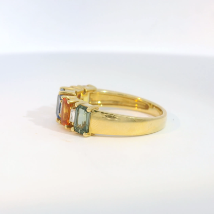彩色寶石戒指  / Rainbow Sapphire Ring