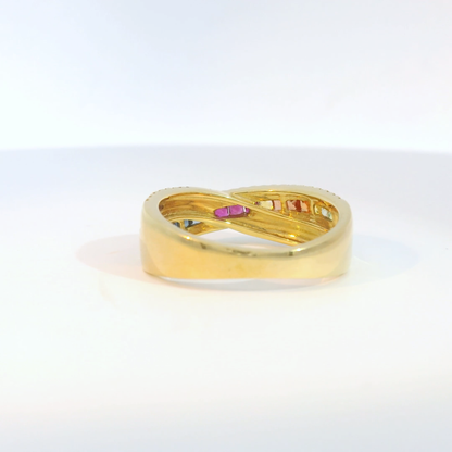 彩色寶石戒指  / Rainbow Sapphire Ring