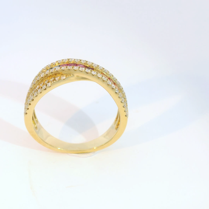 彩色寶石戒指  / Rainbow Sapphire Ring