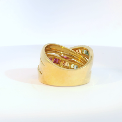 彩色寶石戒指  / Rainbow Sapphire Ring