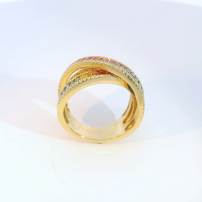 彩色寶石戒指  / Rainbow Sapphire Ring