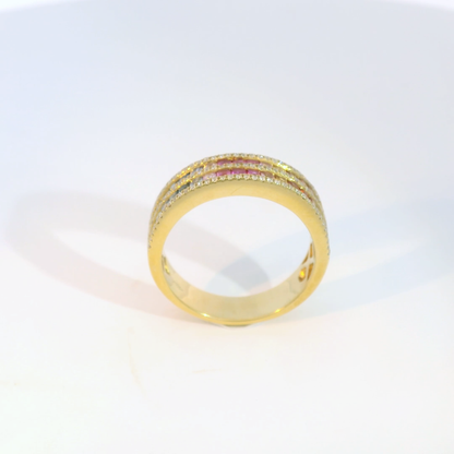 彩色寶石戒指  / Rainbow Sapphire Ring