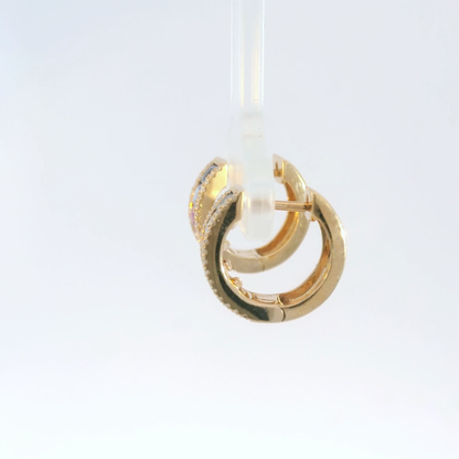 彩色寶石耳環 / Rainbow Sapphire Earrings