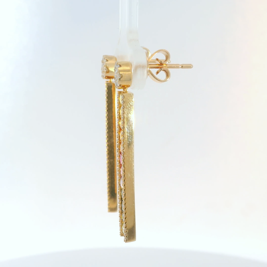 彩色寶石耳環 / Rainbow Sapphire Earrings