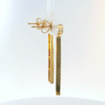 彩色寶石耳環 / Rainbow Sapphire Earrings