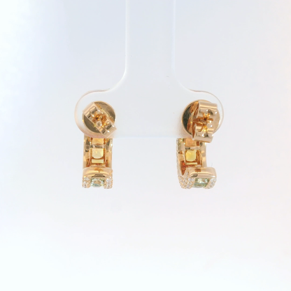 彩色寶石耳環 / Rainbow Sapphire Earrings