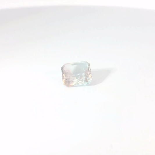 2.84卡西瓜碧璽 / 2.84ct Party Tourmaline Emerald Cut