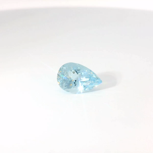 3.82卡海藍寶石 / 3.82ct Aquamarine Pear Cut