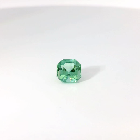 2.013卡湖水藍碧璽 / 2.013ct Seafoam Tourmaline Asscher Cut