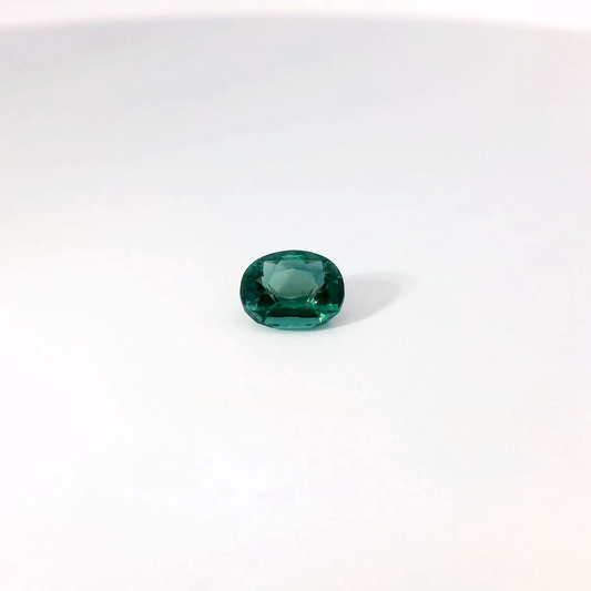 1.289卡藍色碧璽 / 1.289ct Greenish Blue Tourmaline Oval Cut