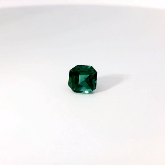 2.405卡藍色碧璽 / 2.405ct Greenish Blue Tourmaline Emerald Cut