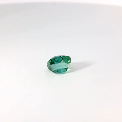 2.571卡藍色碧璽 / 2.571ct Greenish Blue Tourmaline Cushion Cut