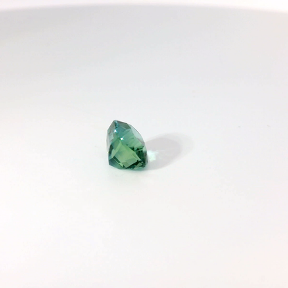 2.571卡藍色碧璽 / 2.571ct Greenish Blue Tourmaline Cushion Cut