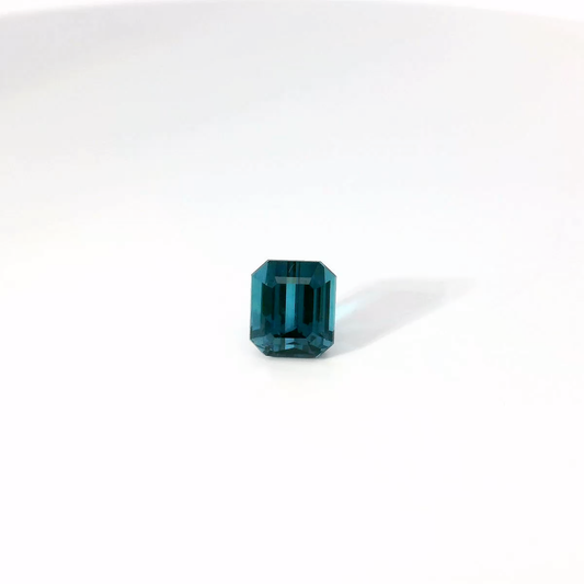 3.13卡藍色碧璽 / 3.13ct Ink Blue Tourmaline Emerald Cut
