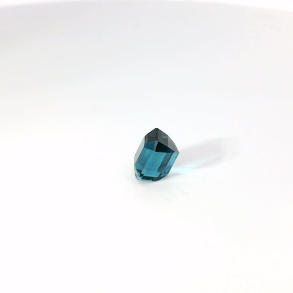 3.13卡藍色碧璽 / 3.13ct Ink Blue Tourmaline Emerald Cut
