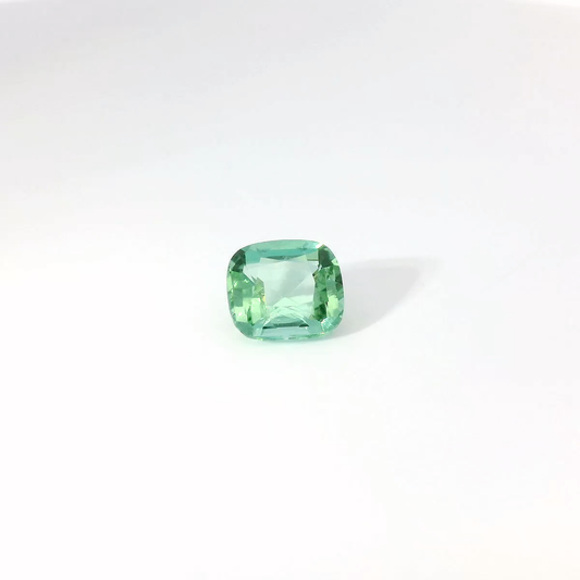 3.239卡湖水藍碧璽 / 3.239ct Seafoam Tourmaline Cushion Cut