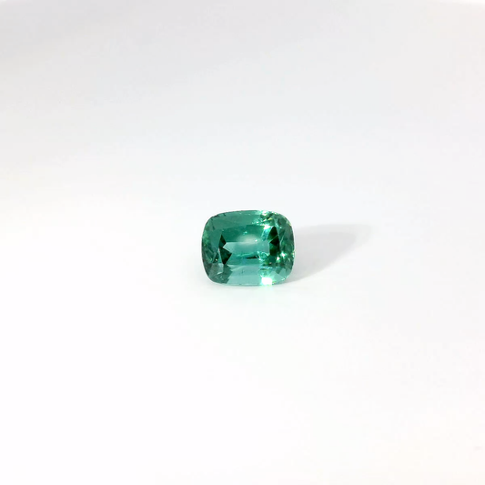 3.081卡湖水藍碧璽 / 3.081ct Seafoam Tourmaline Cushion Cut
