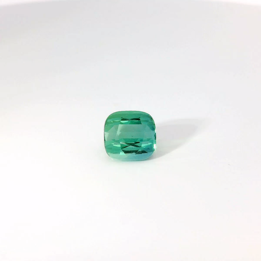 5.278卡藍色碧璽 / 5.278ct Greenish Blue Tourmaline Cushion Cut