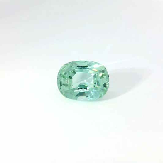 11.58卡阿富汗藍碧璽 / 11.58ct TOURMALINE Cushion Cut Lagoon Mint