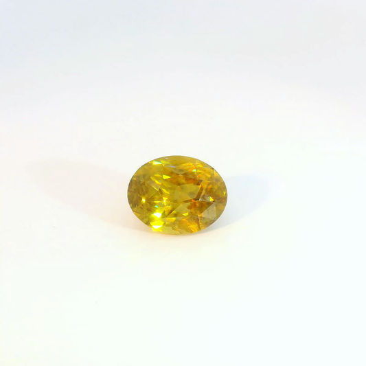 5.93卡巴基斯坦鉻榍石 / 5.93ct CHROME SPHENE Oval Cut