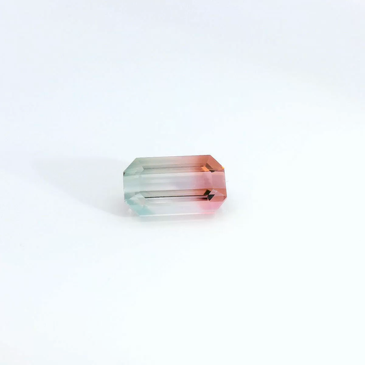 5.05卡西瓜碧璽 / 5.05ct PARTY TOURMALINE Emerald Cut
