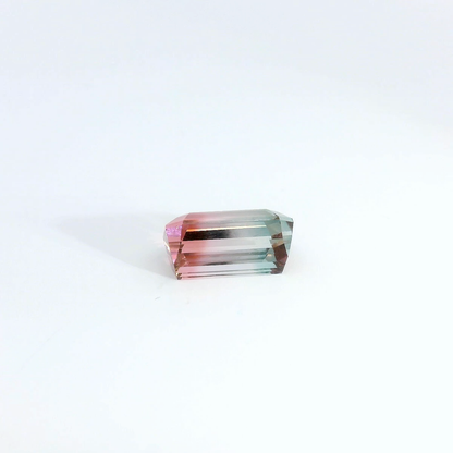 5.05卡西瓜碧璽 / 5.05ct PARTY TOURMALINE Emerald Cut