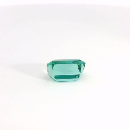 5.158卡阿富汗藍碧璽 / 5.158ct BLUE TOURMALINE Emerald Cut