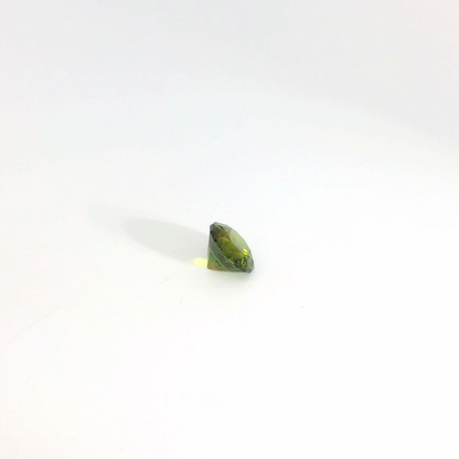 1.308卡巴基斯坦鉻榍石 / 1.308ct CHROME SPHENE Round Cut