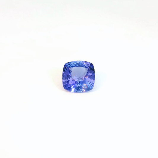 5.14卡墊型藍紫色坦桑石 / 5.14ct Tanzianite Cushion-cut