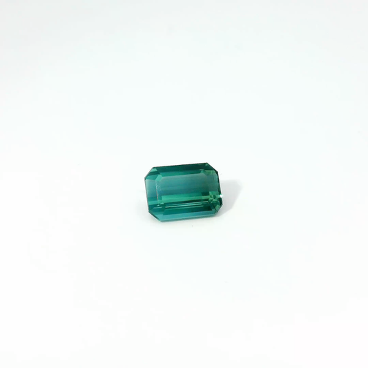 3.716卡阿富汗藍碧璽 / LAGOON TOURMALINE Emerald Cut 3.716CT